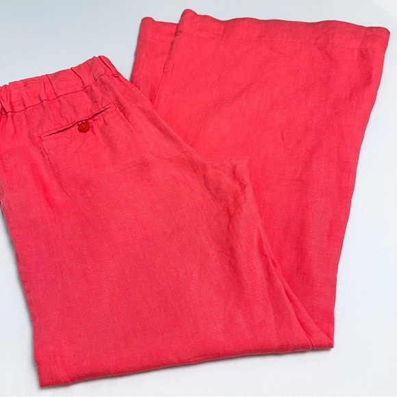 MARCIANO Leauca Drawstring Flare Linen Beach Trouser - Picture 5 of 14